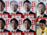 Bầu cử ở Tokyo: Đảng của Thủ tướng Abe thắng lớn